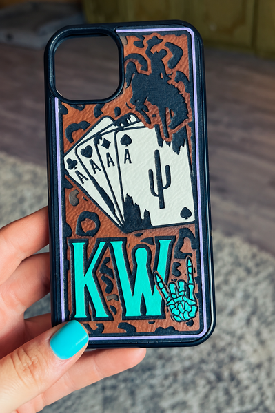 Rock On Cowboy Phone Case