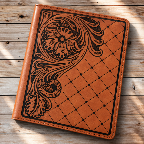 Small Leatherette Portfolio
