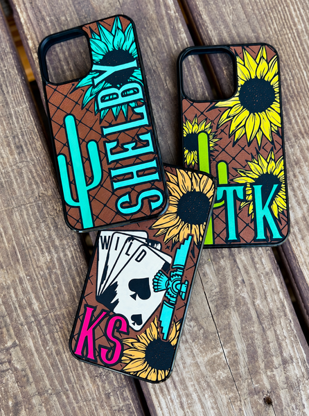 Sunflower Cactus Phone Case